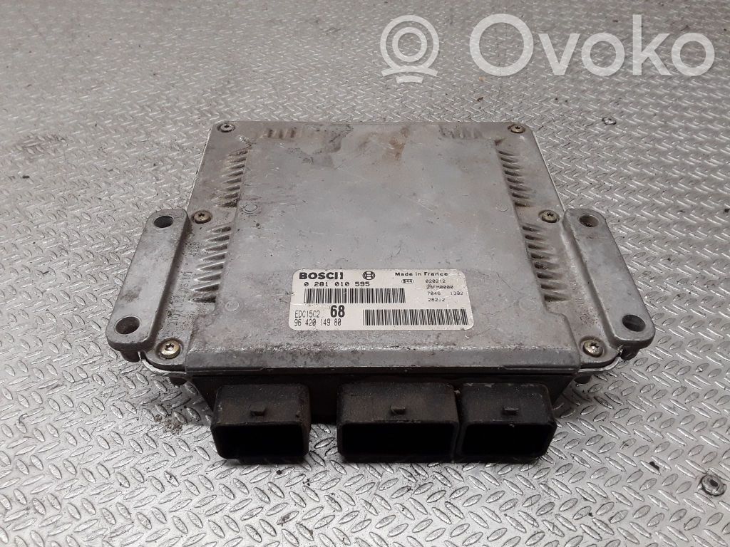 Citroen Xsara Picasso Centralina/modulo del motore 