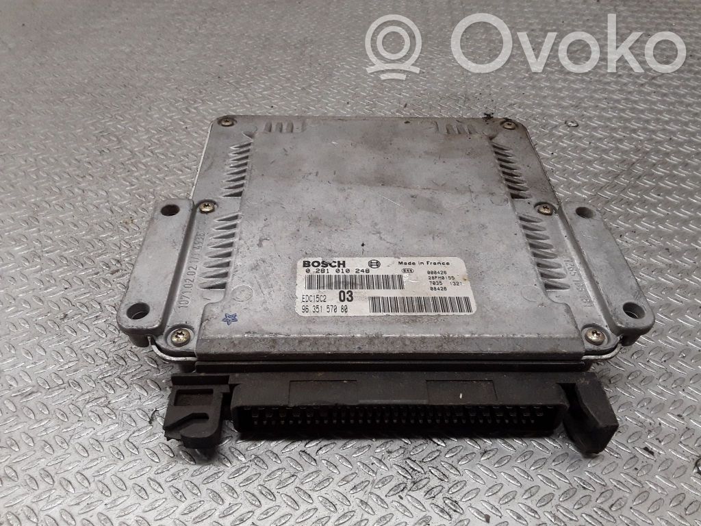 Peugeot 406 Engine control unit/module 