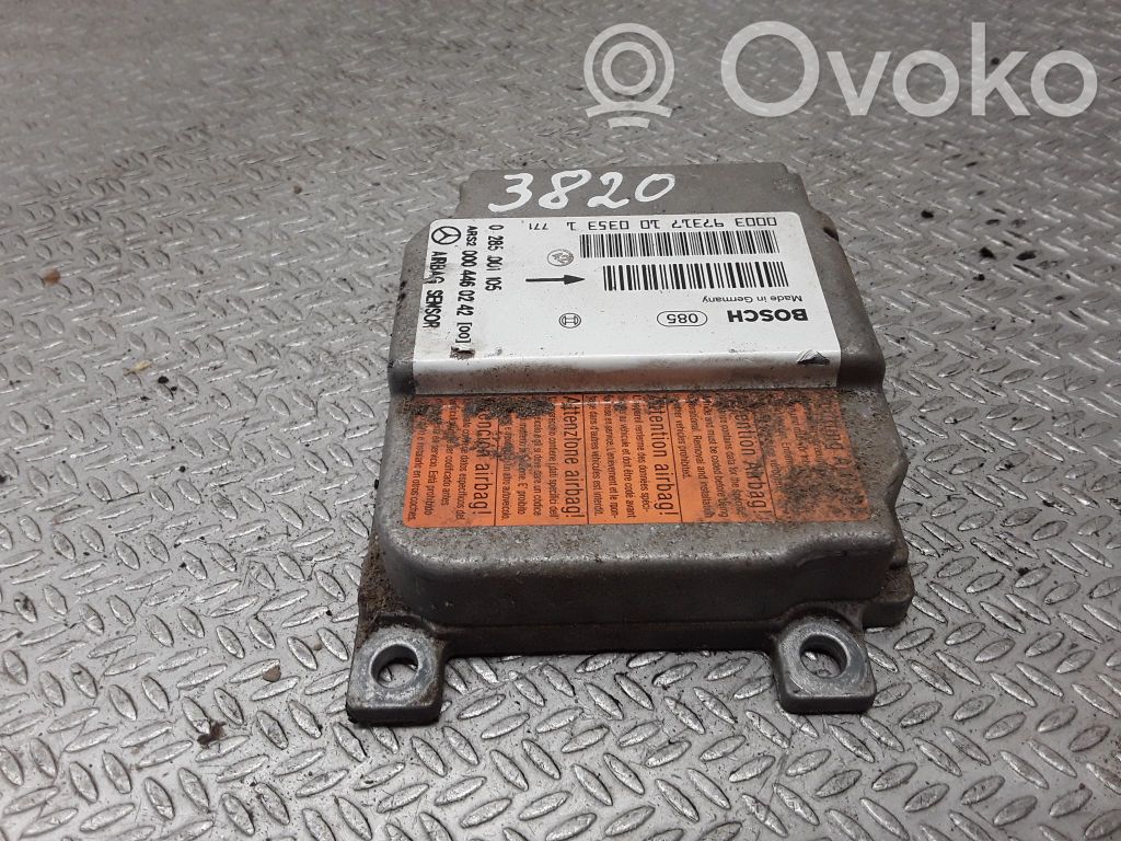 Unitate/modul de comandă airbaguri   0285001105