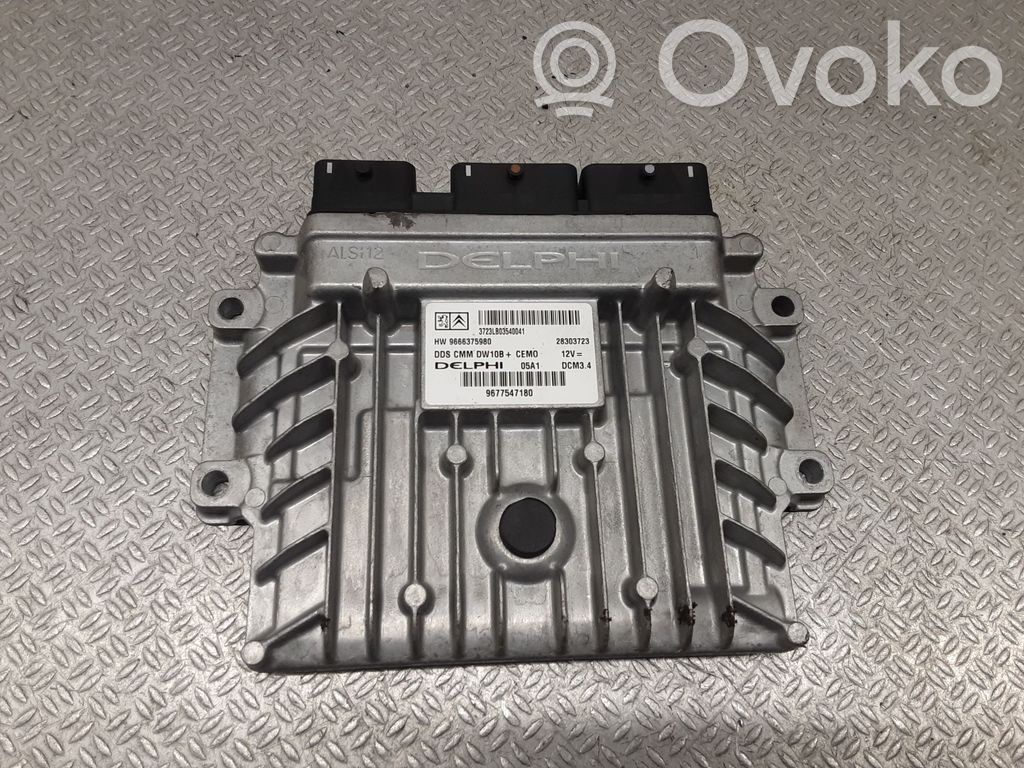 Peugeot 508 Unidad de control/módulo del motor 