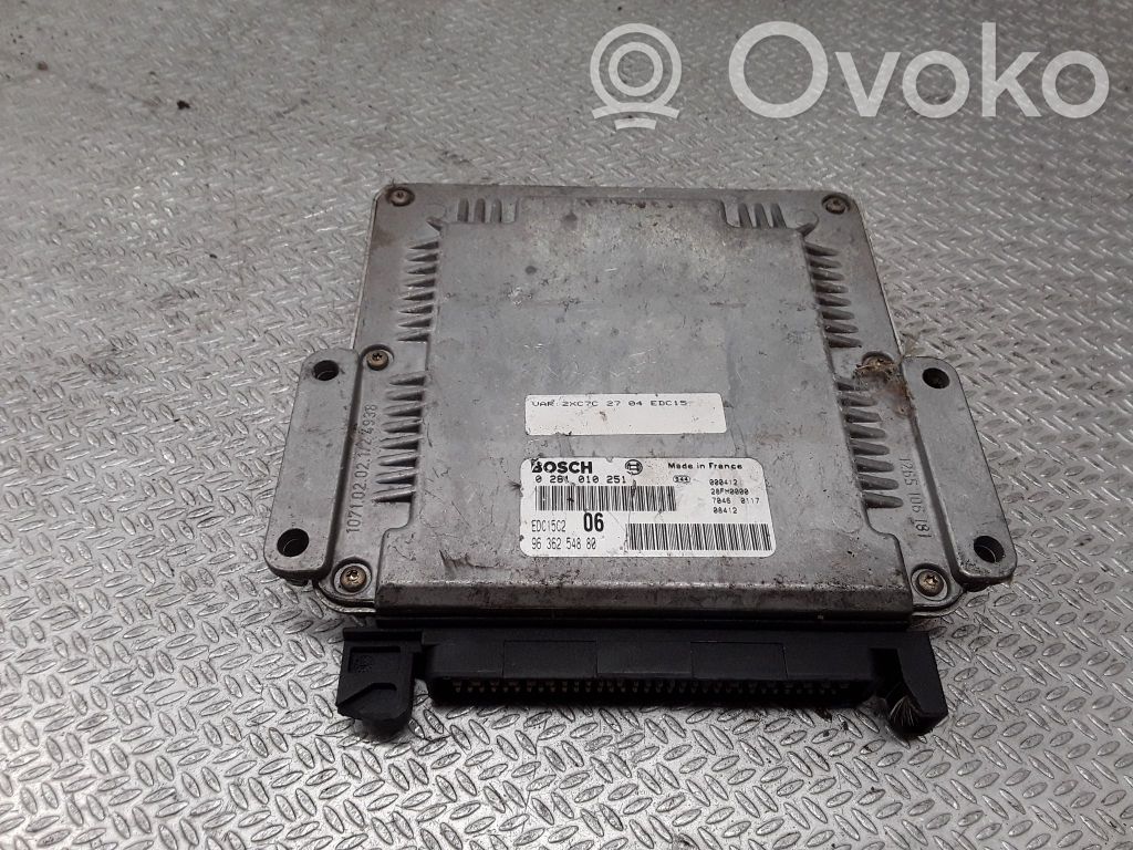 Citroen Xantia Engine control unit/module 