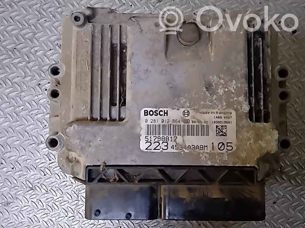 Fiat Doblo Engine control unit/module 