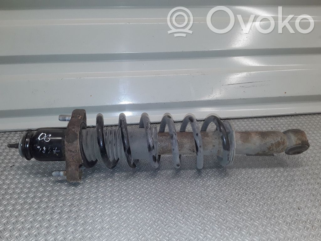 Rear shock absorber with coil spring