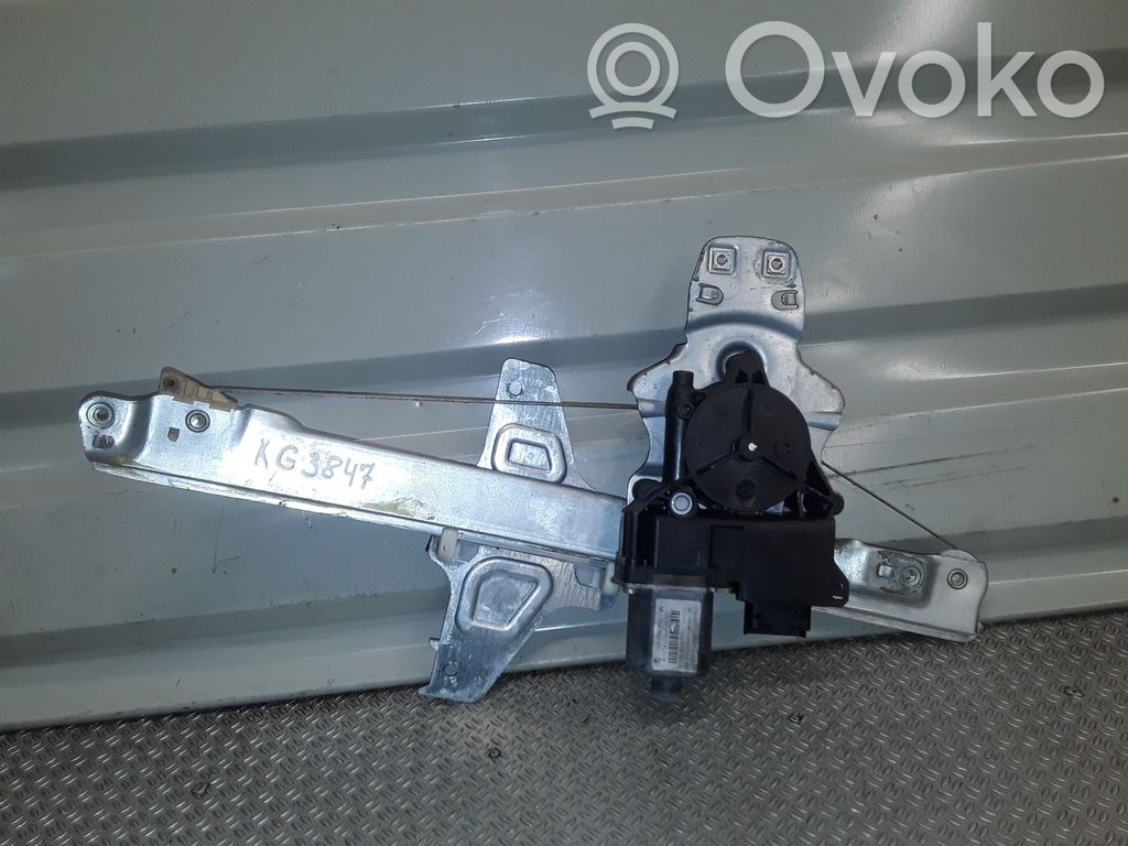 Regulador de puerta trasera con motor   128000852,0130822751