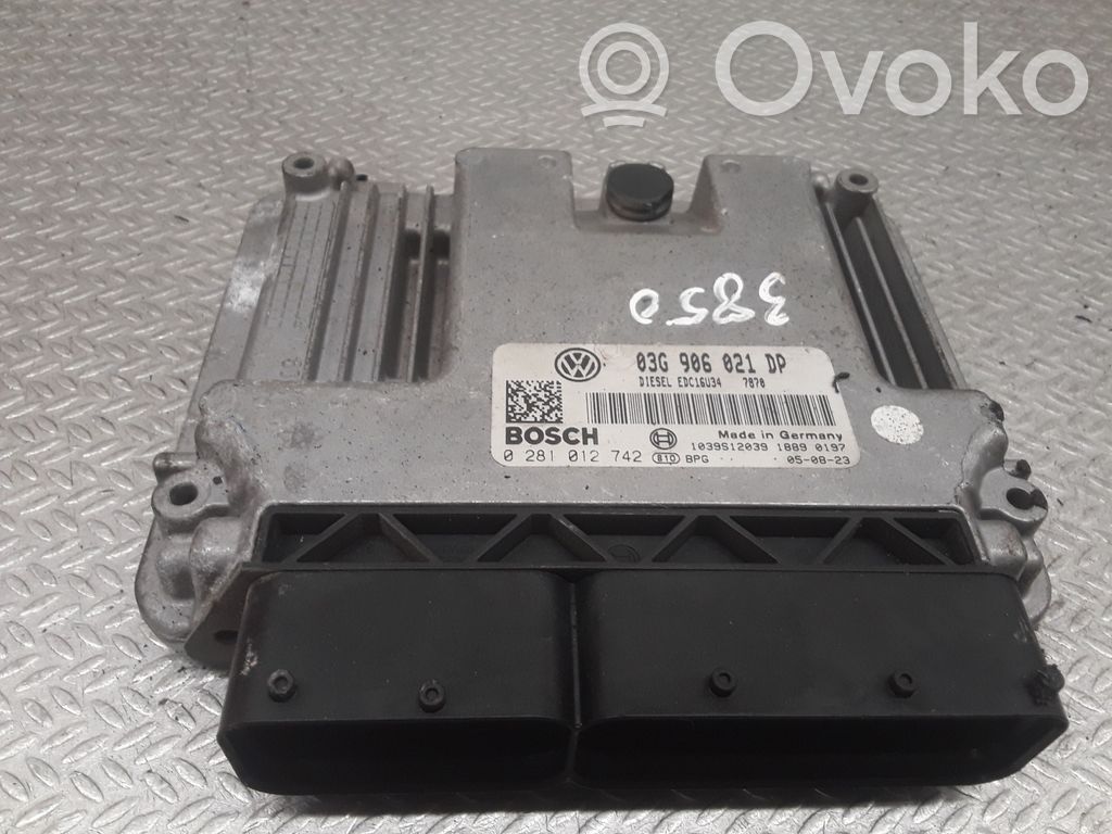 Unidad de control/módulo del motor   03G906021DP,03G906021DP