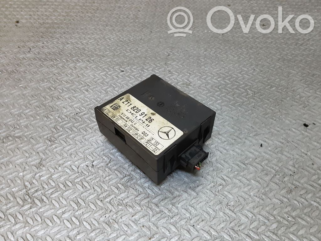 Unidad de control/módulo de alarma   A2118209126