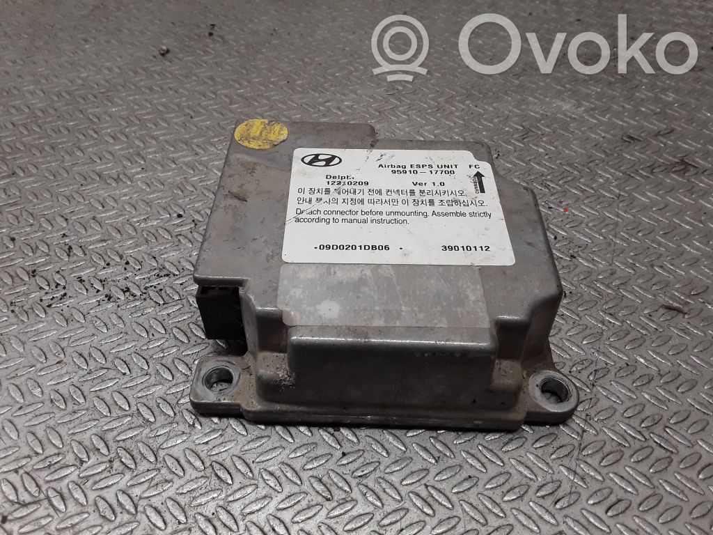 Unidad de control/módulo del Airbag   9591017700
