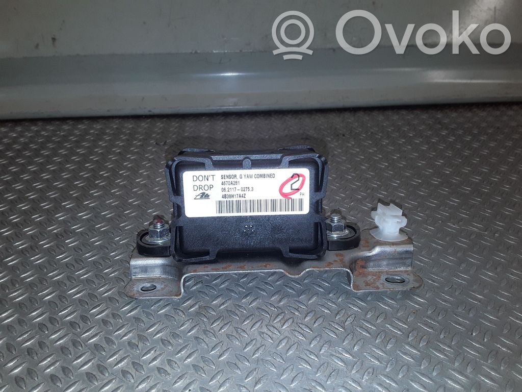 ESP acceleration yaw rate sensor   4670A281