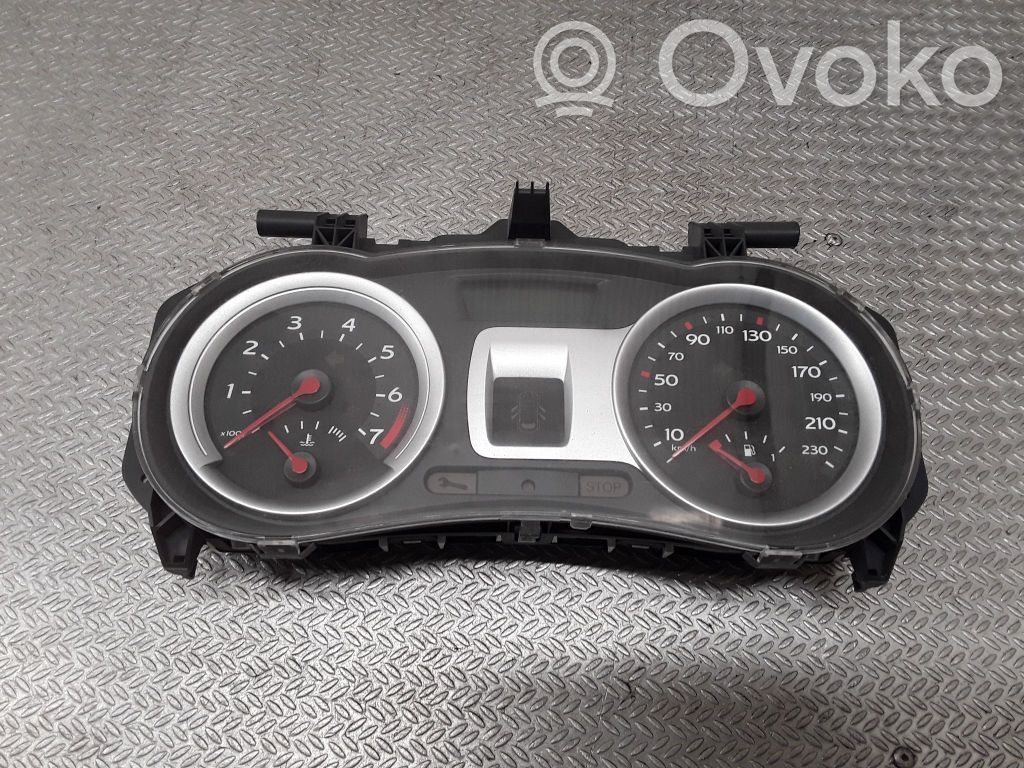 Renault Clio III Speedometer (instrument cluster) 