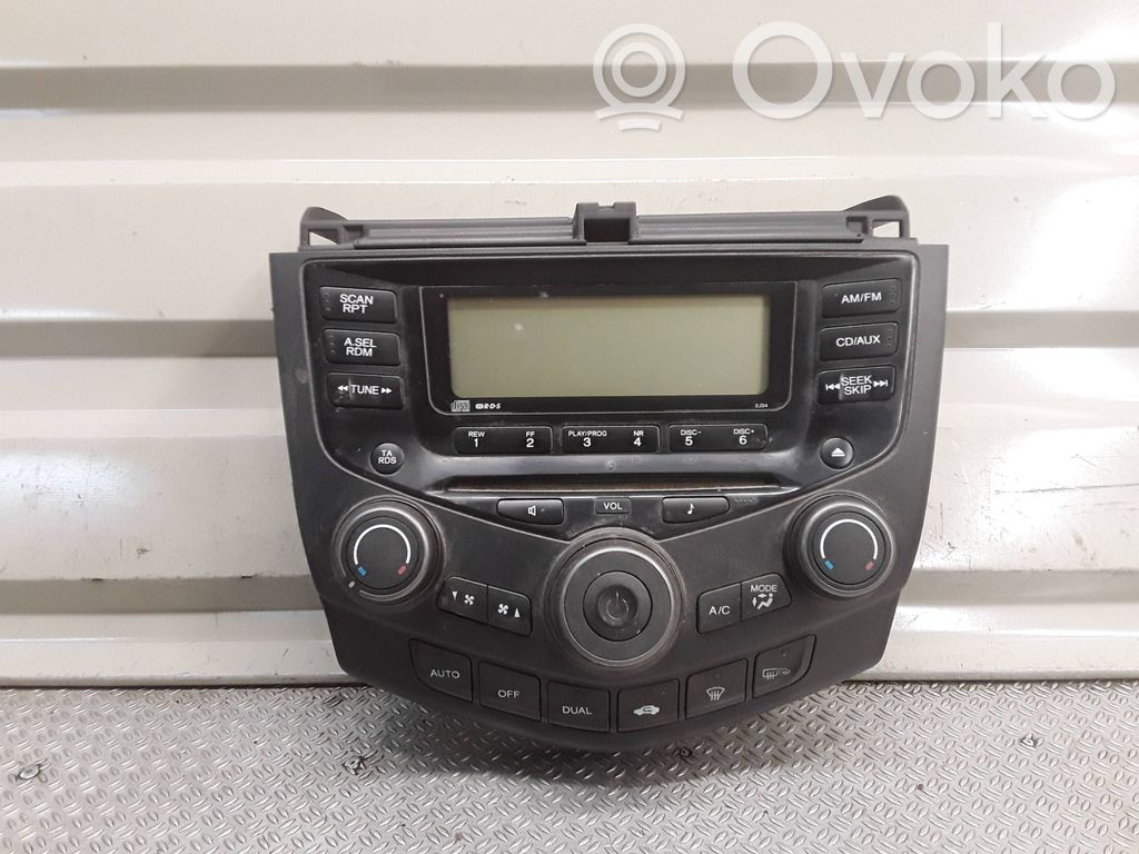 Honda Accord Panel / Radioodtwarzacz CD/DVD/GPS 