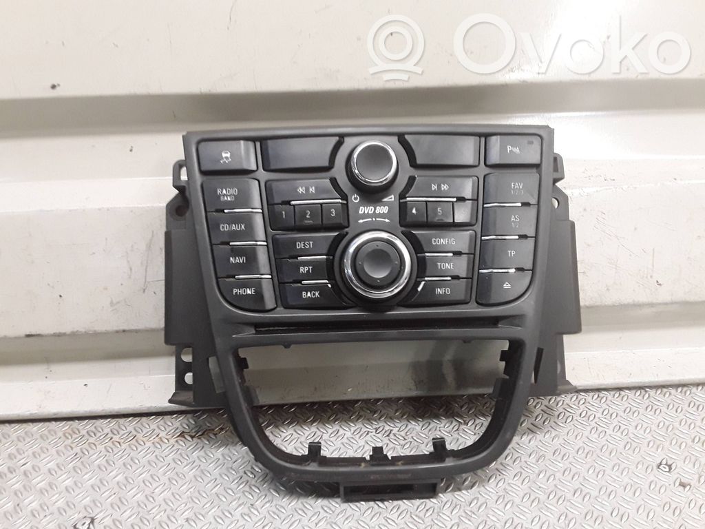 Opel Astra J Head unit multimedia control 