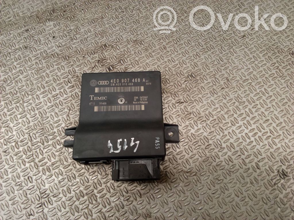 Muut ohjainlaitteet/moduulit   4E0907468A,4E0910468