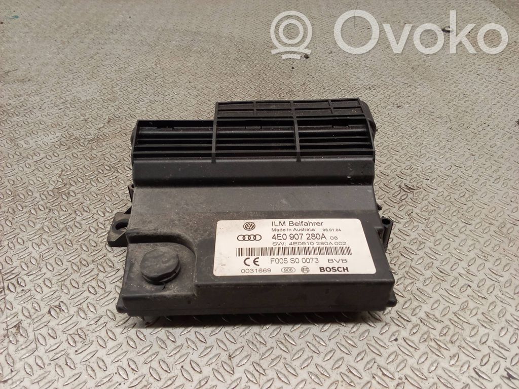 Autres unités de commande / modules   4E0907280A,4E0910280A