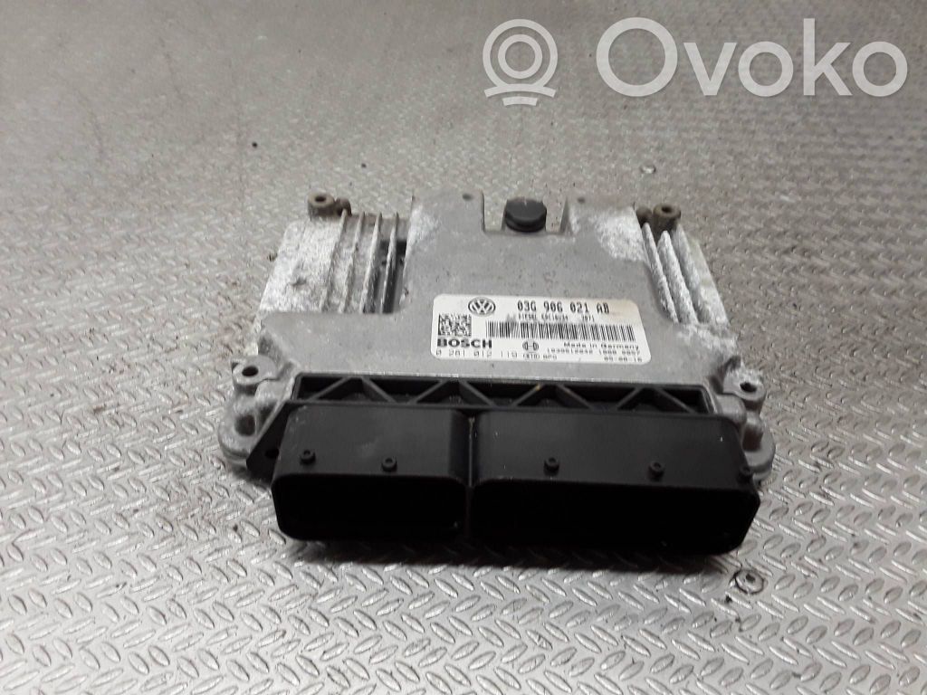 Unidad de control/módulo del motor   03G906021AB,0281012119,1039S12042