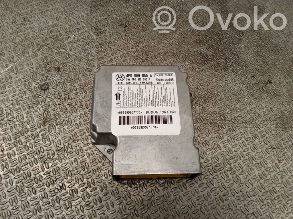 Audi A6 S6 C6 4F Airbag control unit/module 