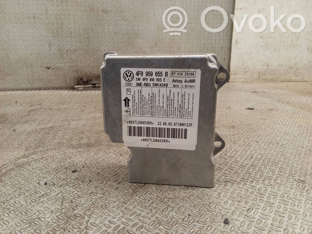 Module de contrôle airbag   4F0959655B,4F0910655E