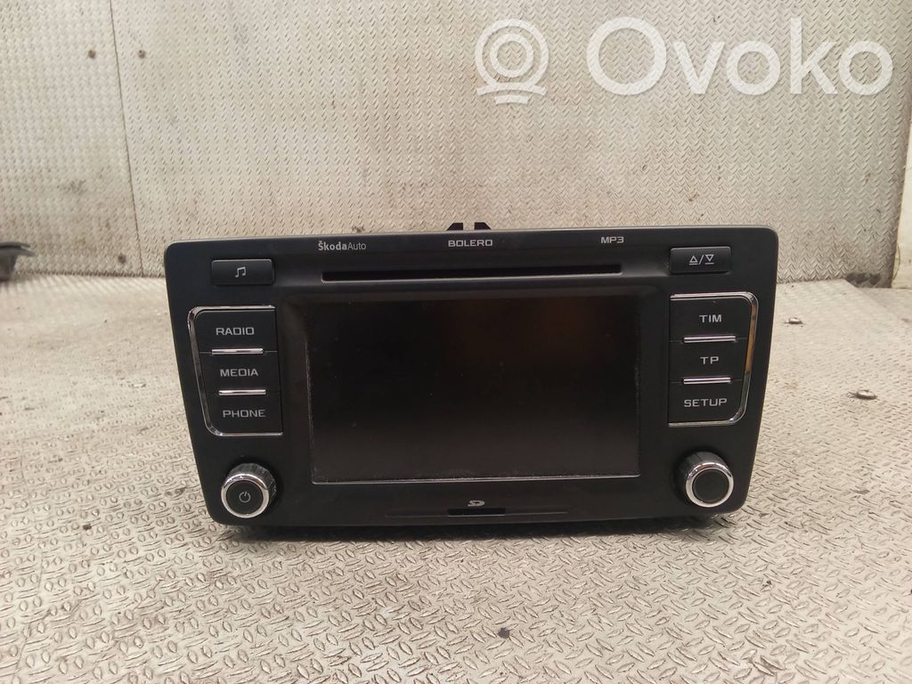 Skoda Octavia Mk2 (1Z) Unità principale autoradio/CD/DVD/GPS
