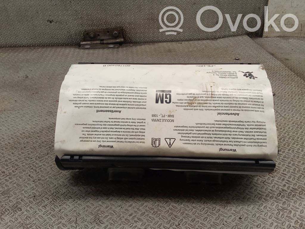 Opel Zafira B Poduszka powietrzna Airbag pasażera 