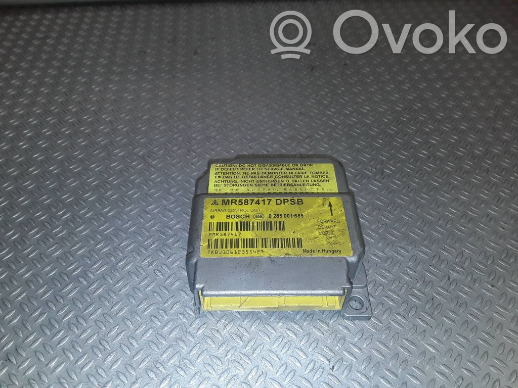 Airbag control unit/module   MR587417,0285001685