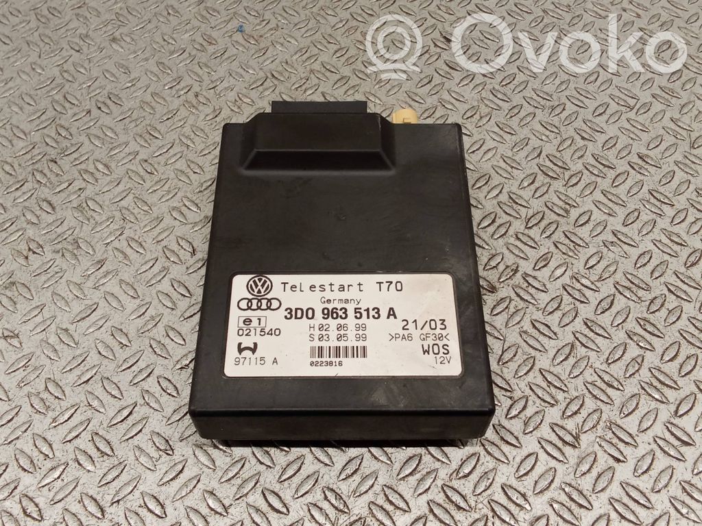 Audi A8 S8 D3 4E Unitate/modul control încălzire auxiliară