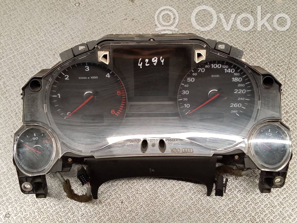 Speedometer (instrument cluster)   4E0920900F,4E0910900