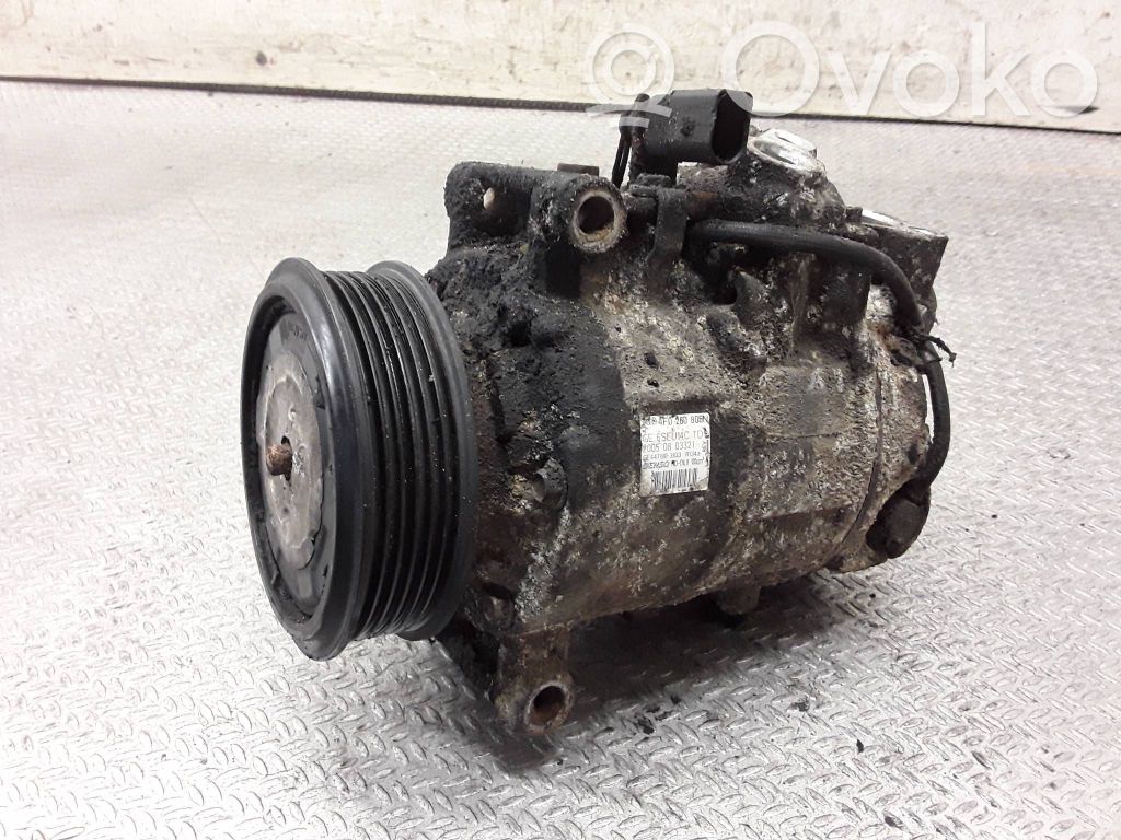 Audi A6 S6 C6 4F Air conditioning (A/C) compressor (pump) 