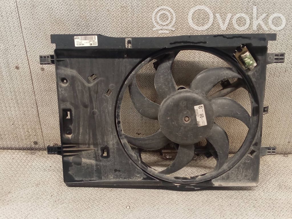 Opel Corsa D Electric radiator cooling fan 