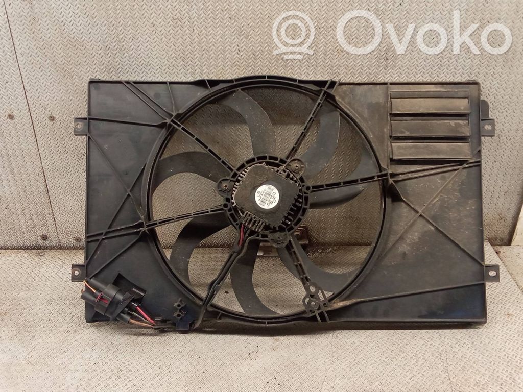 Volkswagen PASSAT B6 Ventilator electric răcire radiator 