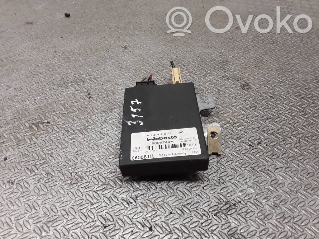 Opel Vectra C Auxiliary heating control unit/module 