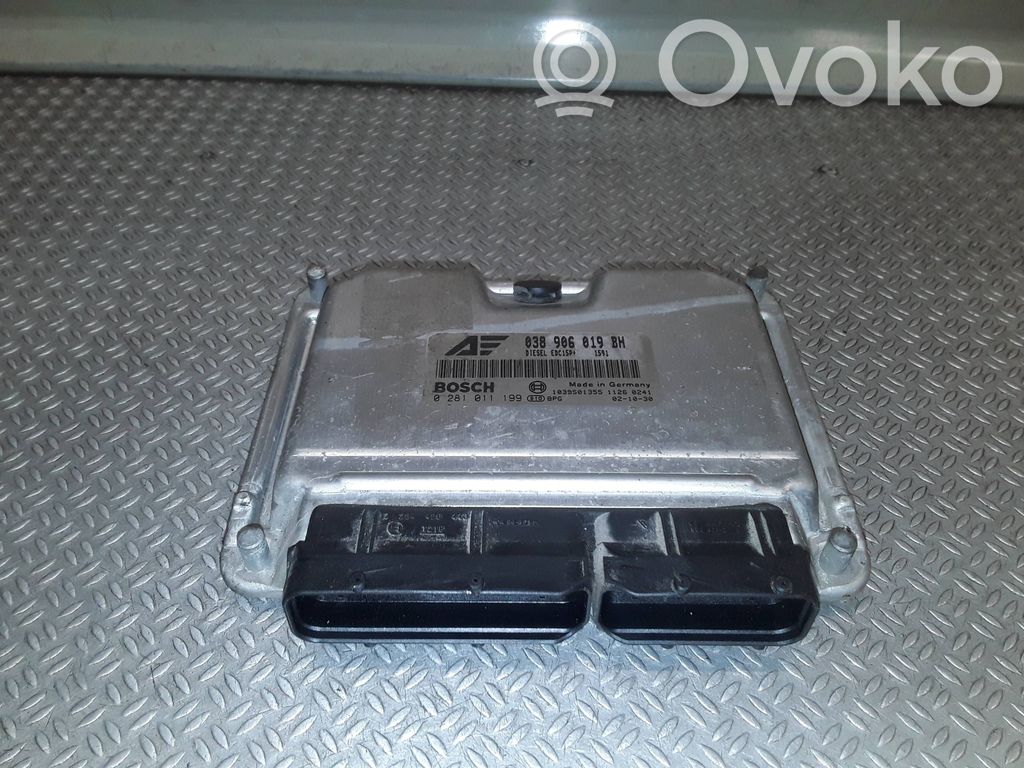 Engine control unit/module   038906019BH,0281011199