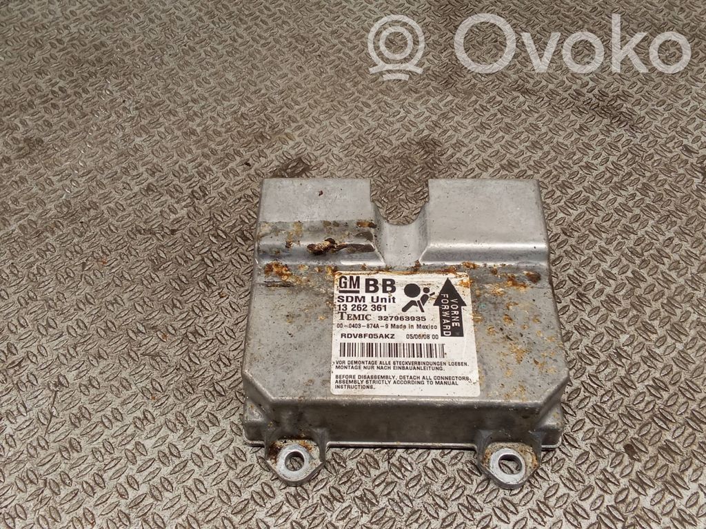 Opel Corsa D Airbag control unit/module 