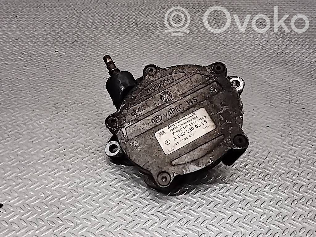 Mercedes-Benz B W245 Pompa a vuoto