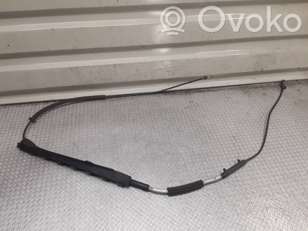 Audi Q7 4L Linka zamka pokrywy przedniej / maski silnika 