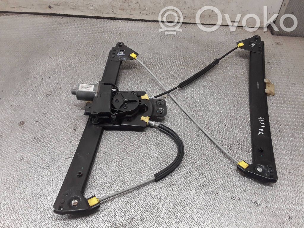 Front door window regulator with motor   128001112,0130822749
