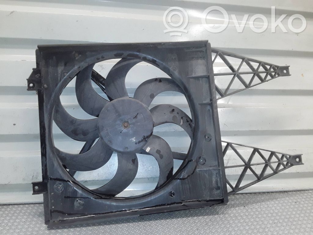 Volkswagen Polo IV 9N3 Elektryczny wentylator chłodnicy 
