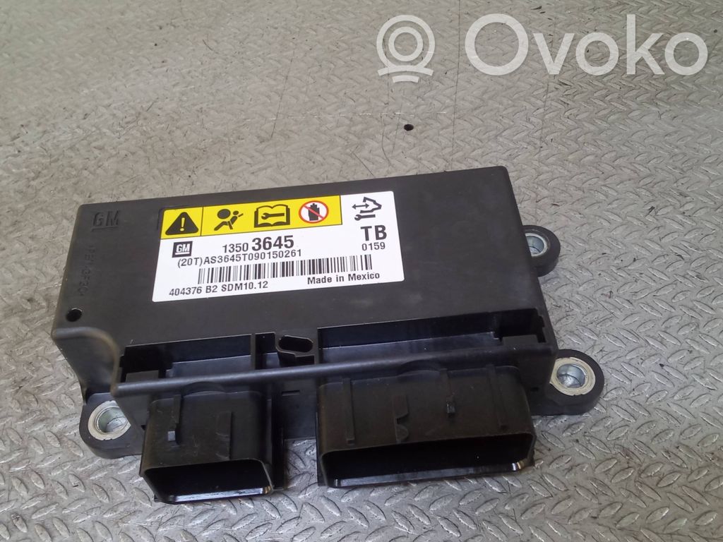 Airbag control unit/module   13503645