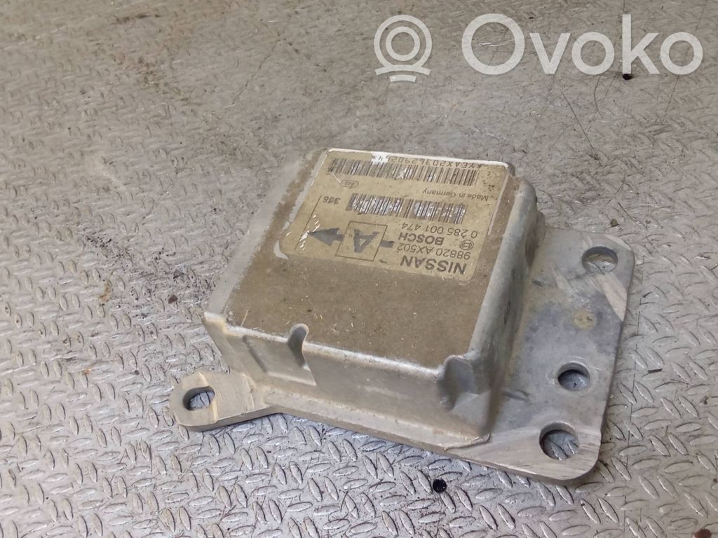 Nissan Micra Sterownik / Moduł Airbag 