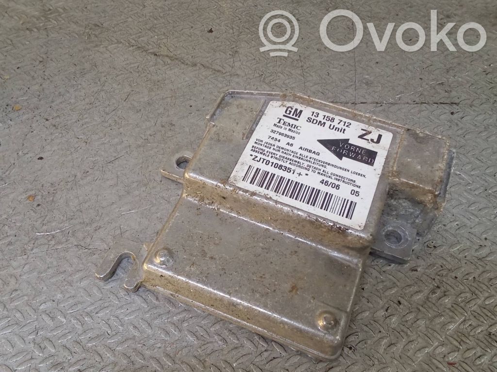 Airbag control unit/module   13158712,327963935