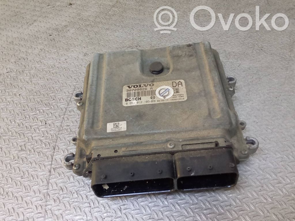 Moottorin ohjainlaite/moduuli   30729826A,0281012103