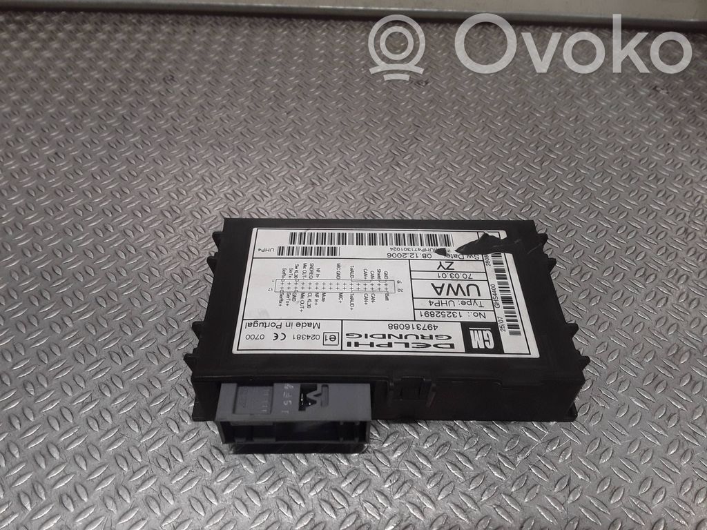 Opel Corsa D Bluetooth control unit module 