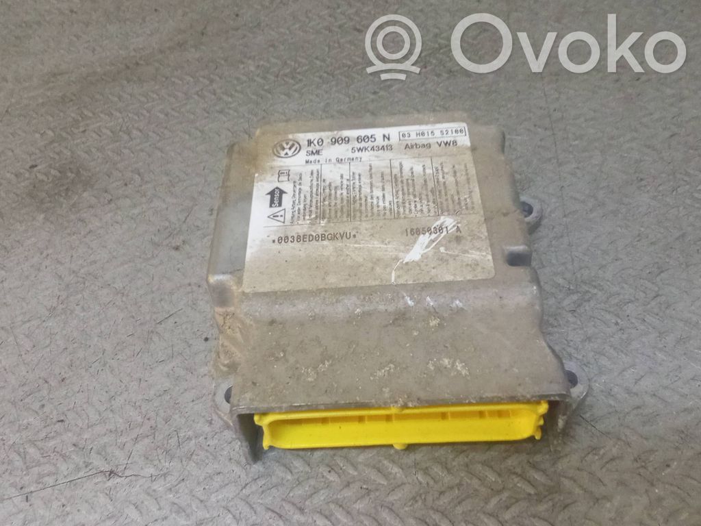 Volkswagen Golf Plus Unitate/modul de comandă airbaguri 