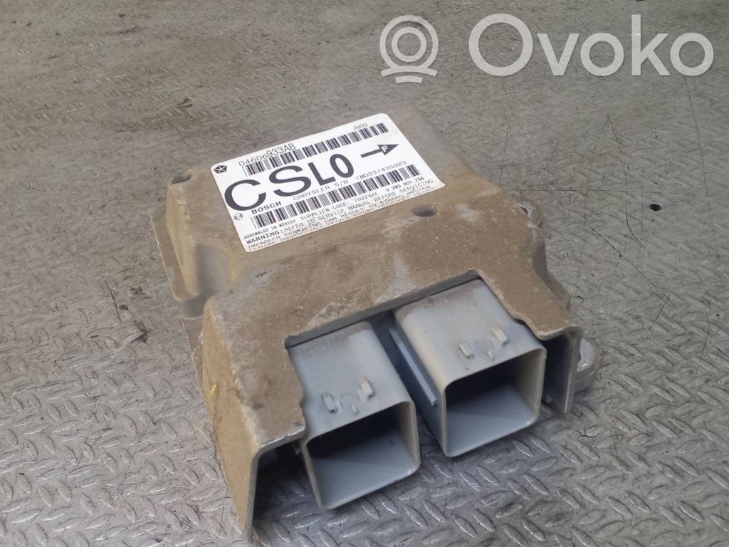 Chrysler Pacifica Module de contrôle airbag 