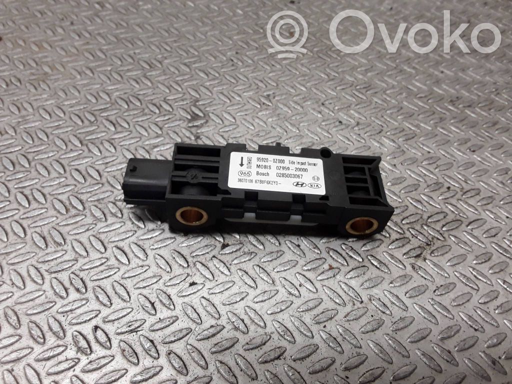 KIA Sportage Sensor impacto/accidente para activar Airbag 