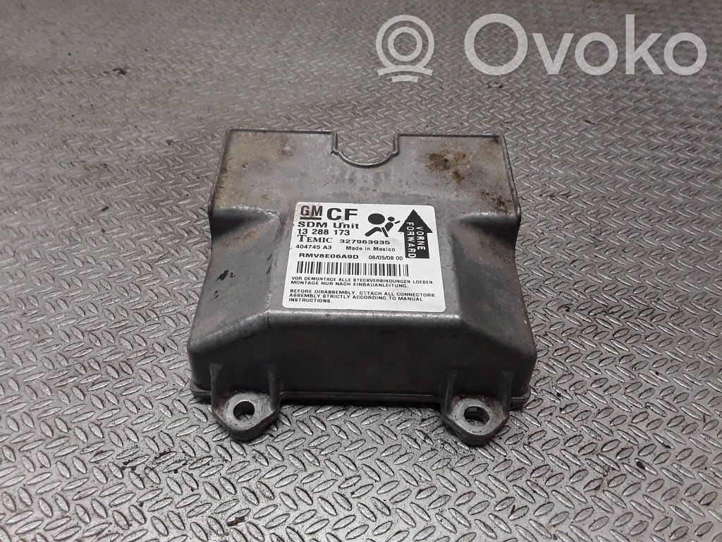 Opel Zafira B Unitate/modul de comandă airbaguri 