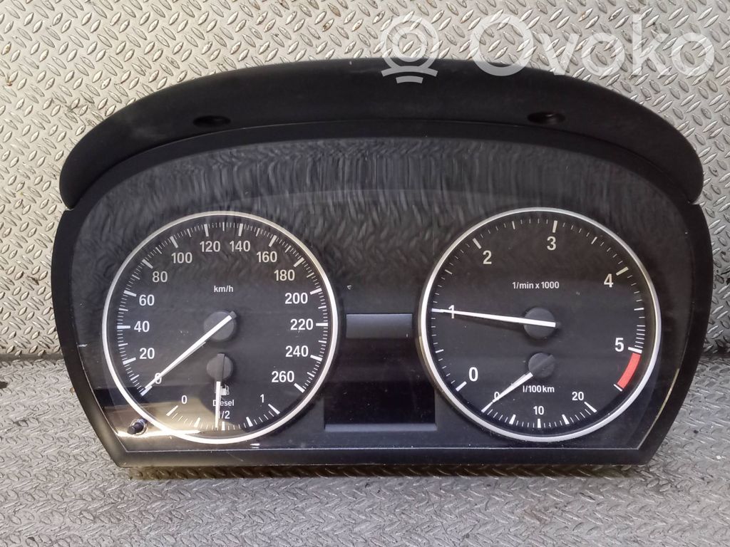 BMW 3 E90 E91 Licznik / Prędkościomierz 