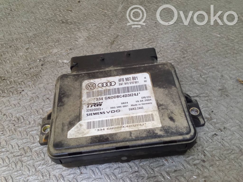 Module de commande de frein à main   4F0907801