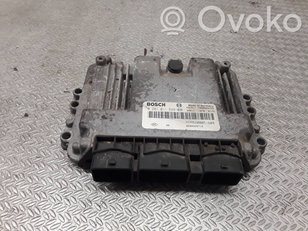 Centralina/modulo del motore   0281011529,8200325719,8200051608