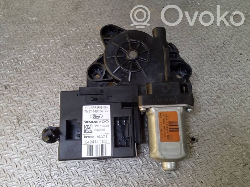 Asa reguladora de la puerta trasera   7M5T14B534CC