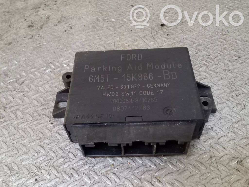 Pysäköintitutkan (PCD) ohjainlaite/moduuli   6M5T15K866BD