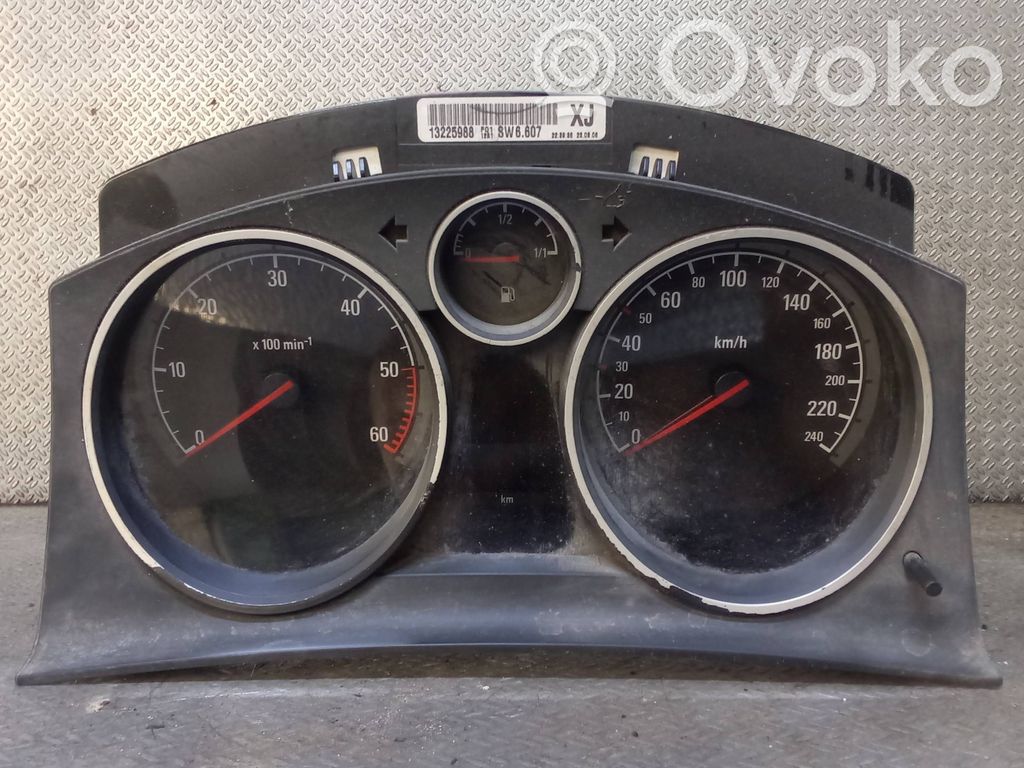 Opel Zafira B Vitezometru (grup de instrumente) 